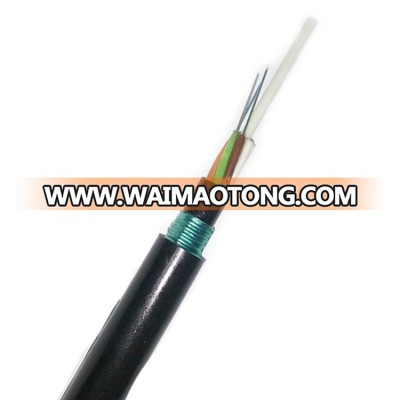 Manufacturing underground 8 /12/14/16/24/36/48/72/1/96/144 core Fiber optic cable GYTY53