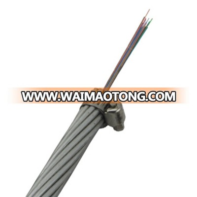 Power over fiber optic cable high quality 24 core OPGW fiber optical cable with competitive price